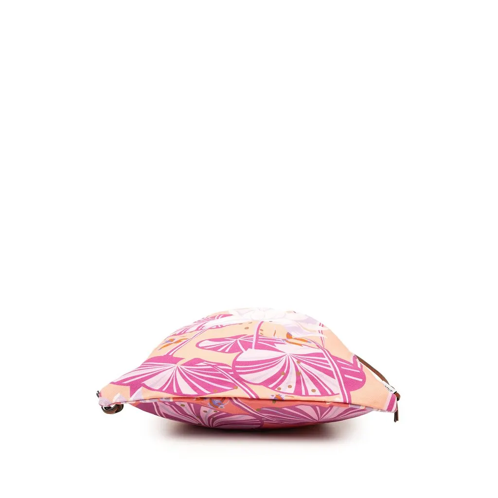 LOEWE Paula Ibiza Canvas Waterlily Print Drawstring Pouch Pink Canvas Very good - Inside View