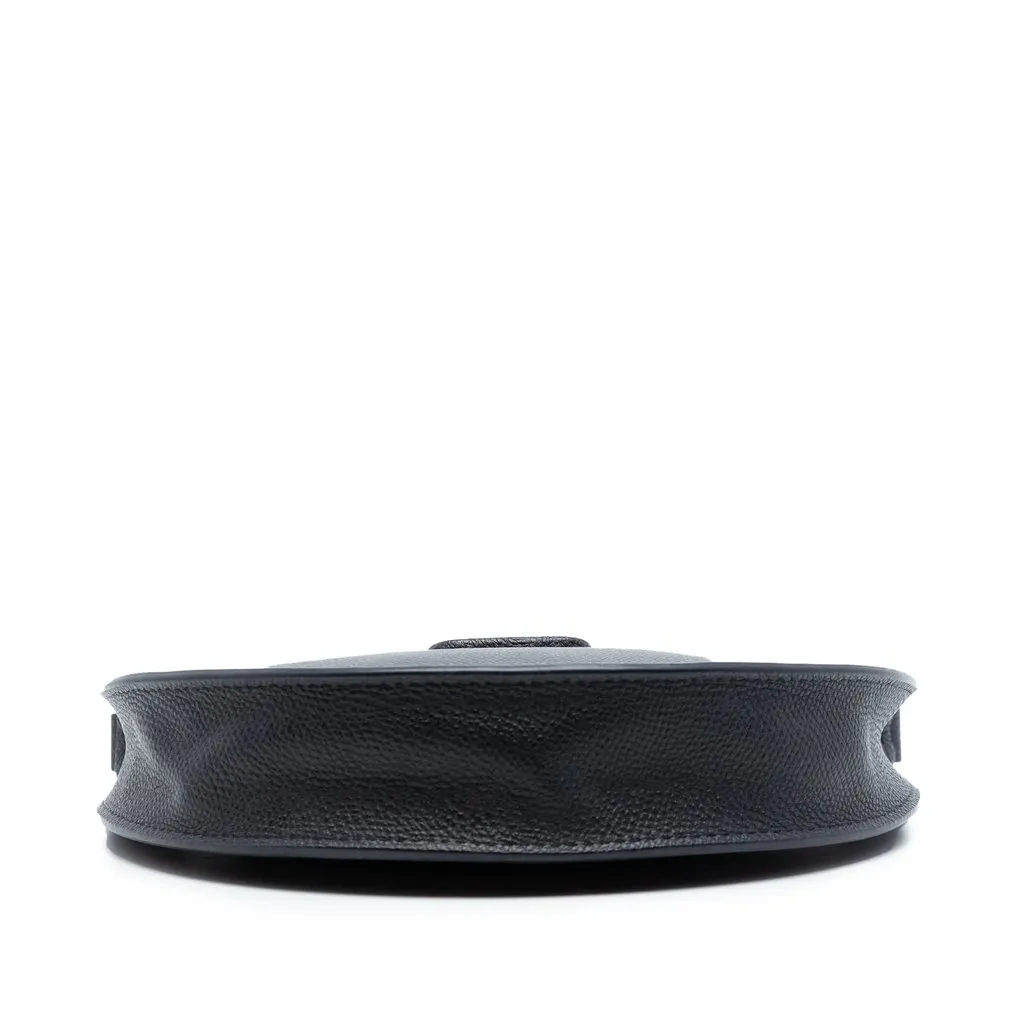 Valentino Mini Grainy Calfskin VLogo Hobo Black Leather Very good - Inside View