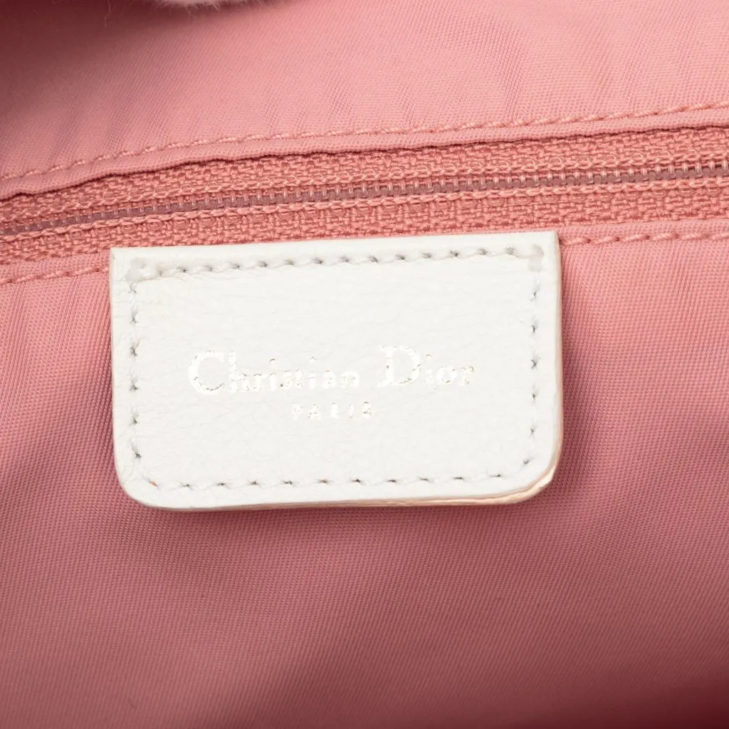 Dior Diorissimo Trotter Canvas Tote Pink Canvas Very good - Box View