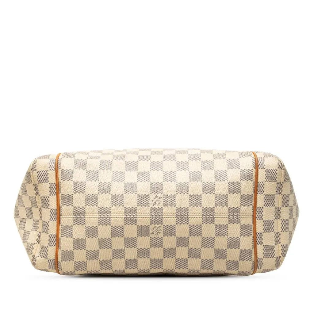 Louis Vuitton Damier Azur Totally MM White Good - Inside View