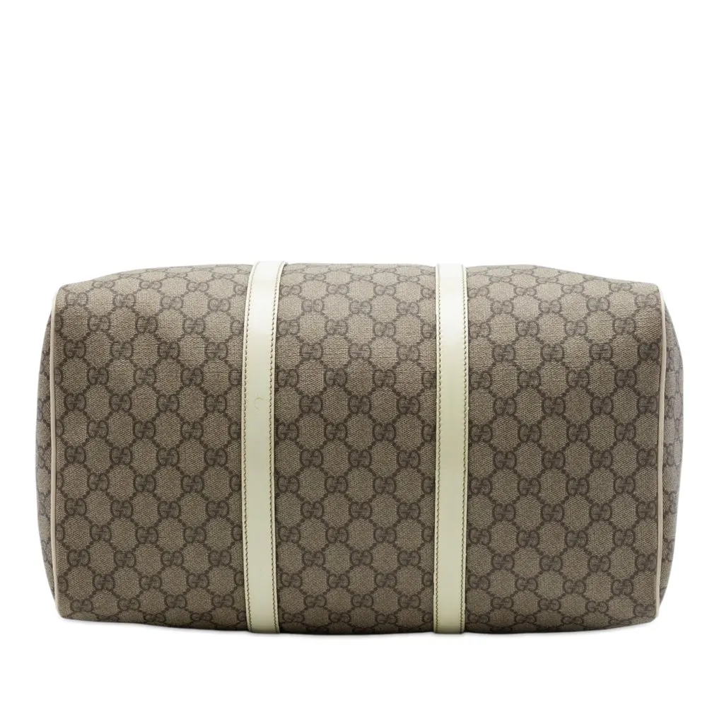 Gucci Large GG Supreme Joy Boston Bag Beige Very good - Inside View