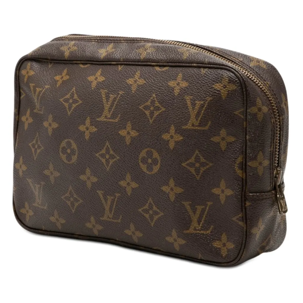 Louis Vuitton Monogram Trousse Toilette 23 Brown Very good - Back View