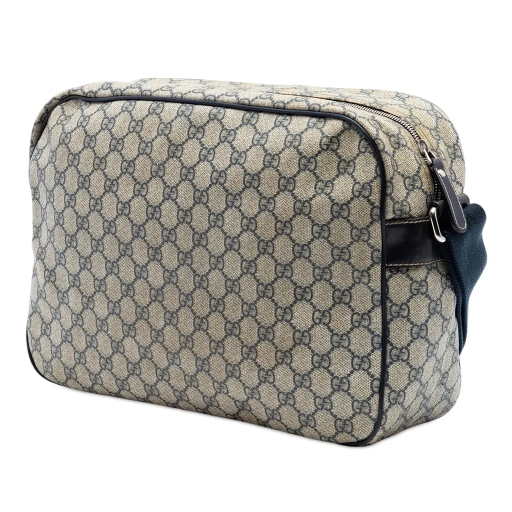 Gucci GG Supreme Crossbody Beige Good - Back View