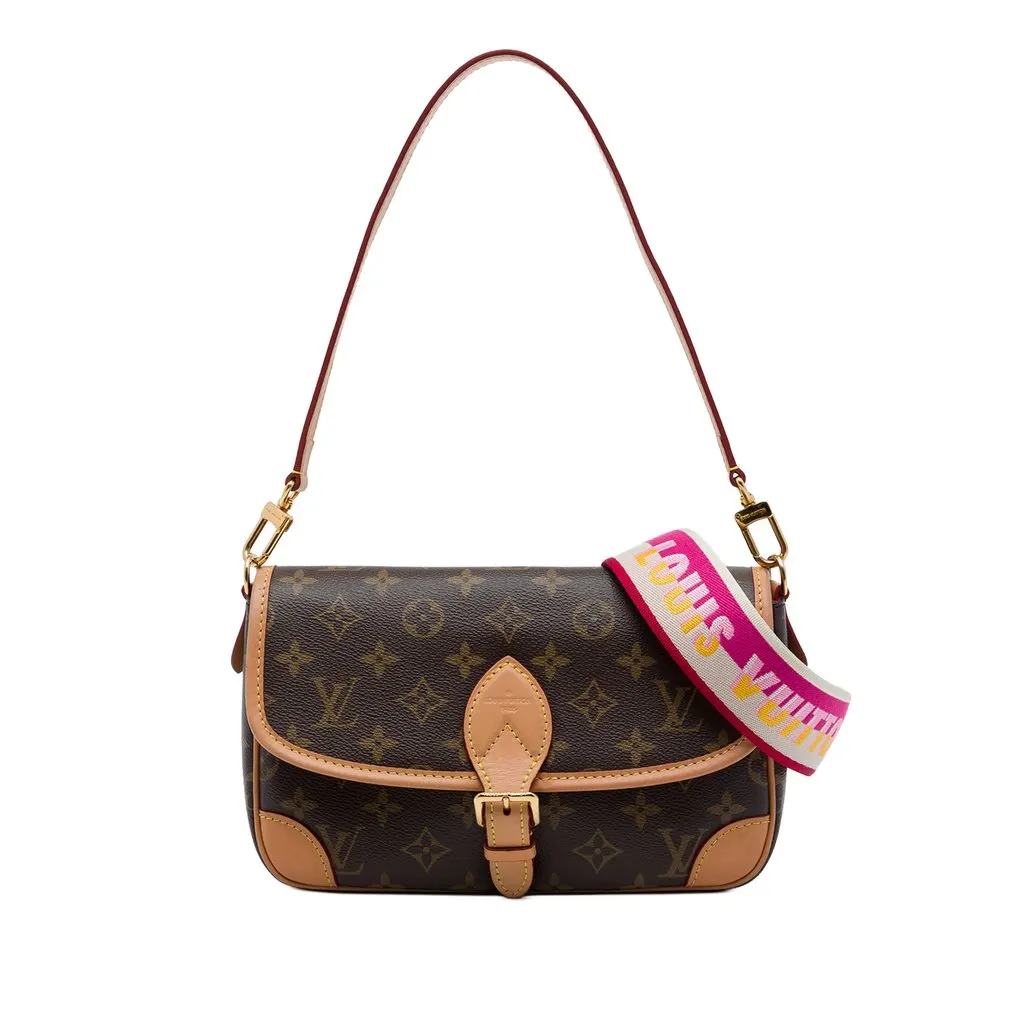 Louis Vuitton Monogram Diane Brown Canvas Very good - Front View