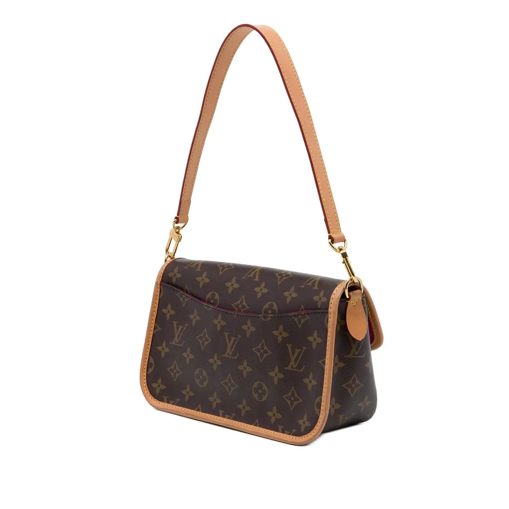 Louis Vuitton Monogram Diane Brown Canvas Very good - Back View