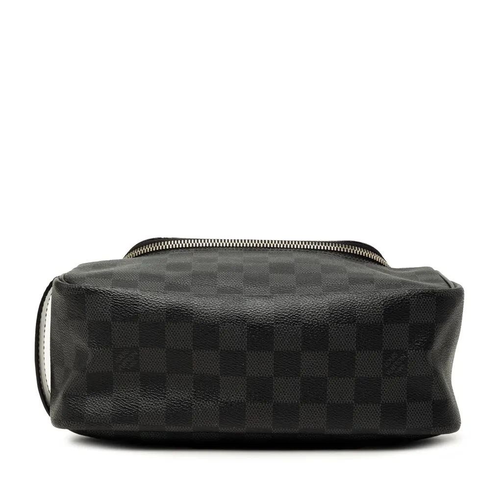 Louis Vuitton Damier Graphite Toiletry Pouch Black Very good - Inside View