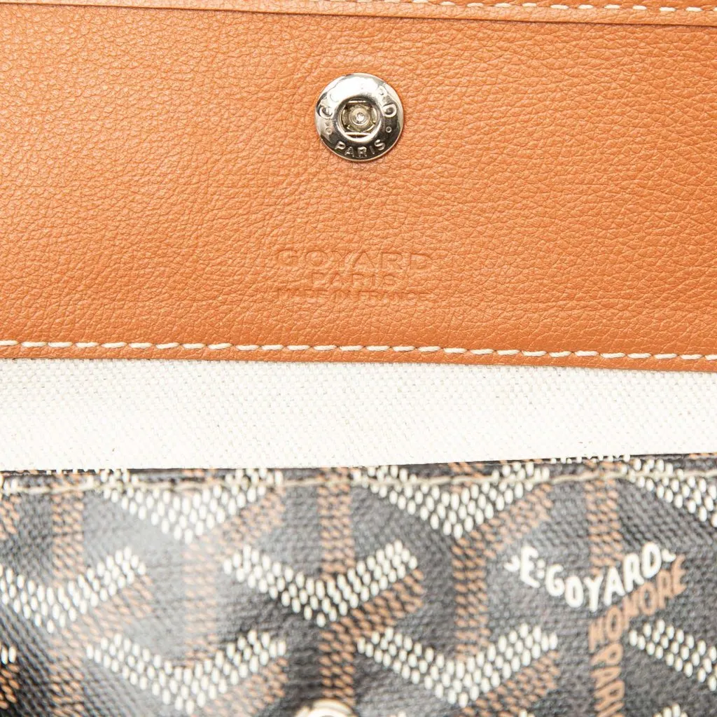 Goyard Goyardine Saint Louis Pouch Black Canvas Very good - Box View