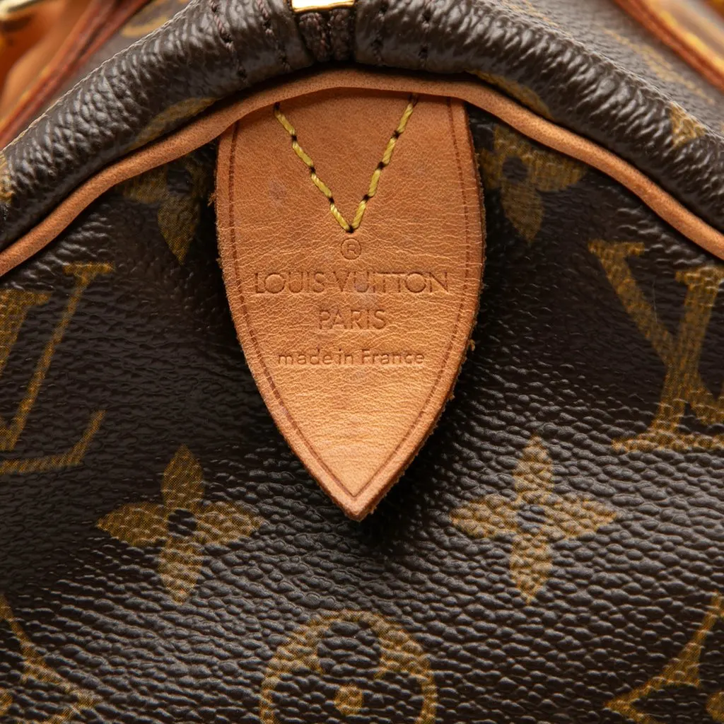 Louis Vuitton Monogram Speedy 30 Brown Good - Box View