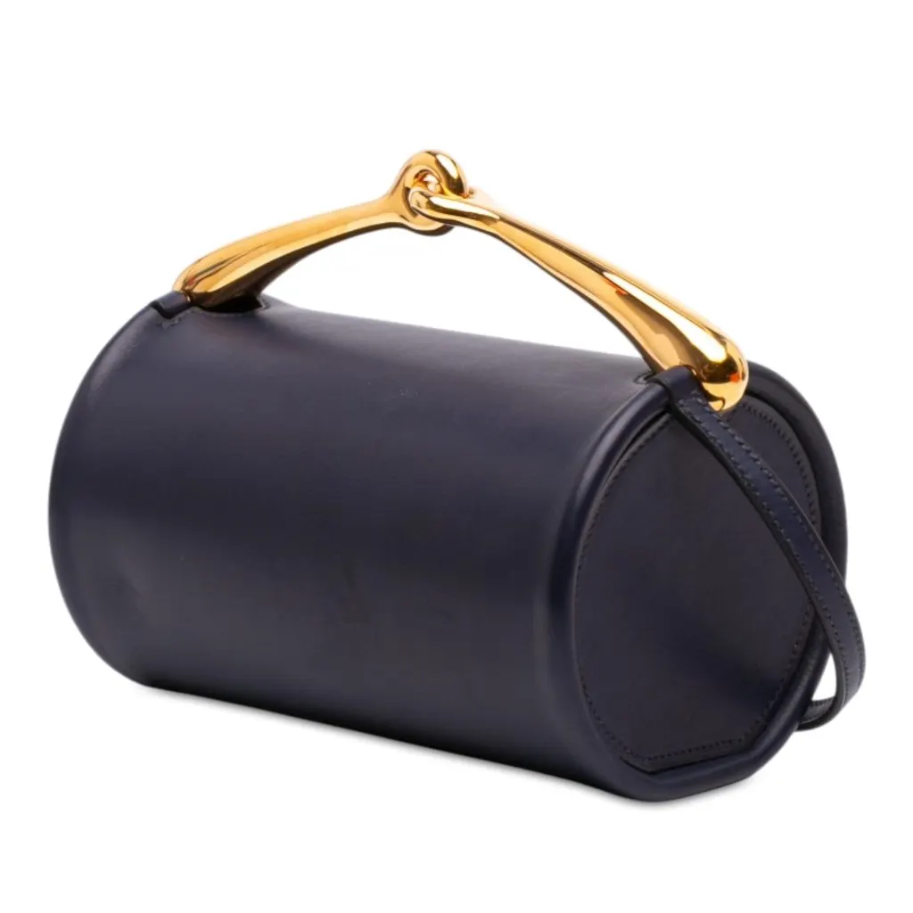 Hermès Swift Sac Maximors Blue Leather Very good - Back View
