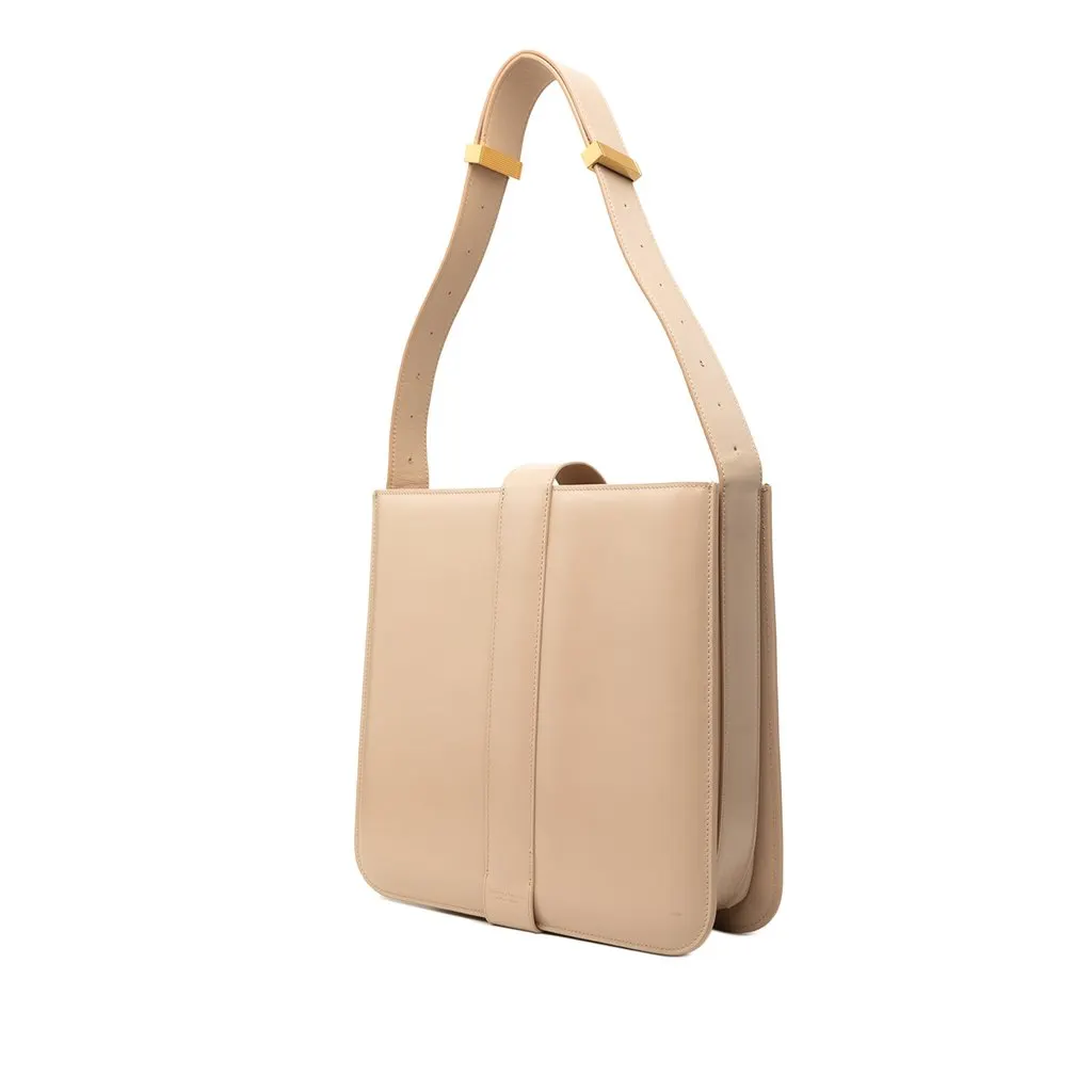 Bottega Veneta Nappa Marie Shoulder Bag Pink Leather Very good - Back View