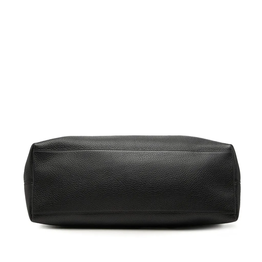 Gucci Medium Calfskin Soho Chain Tote Black Leather Very good - Inside View