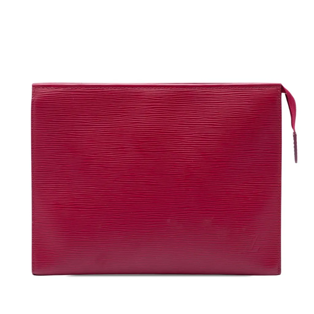 Louis Vuitton Epi Toiletry Pouch 26 Pink Leather Very good - Front View