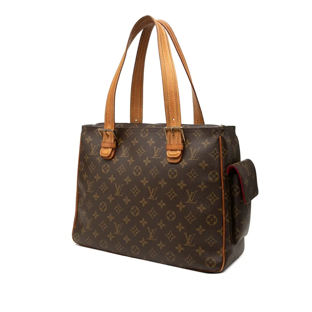 Louis Vuitton Monogram Multipli Cite Brown Canvas Good - Back View