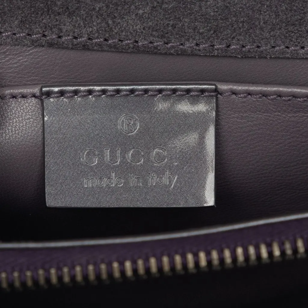Gucci Patent Shoulder Bag MultiColor Leather Very good - Box View