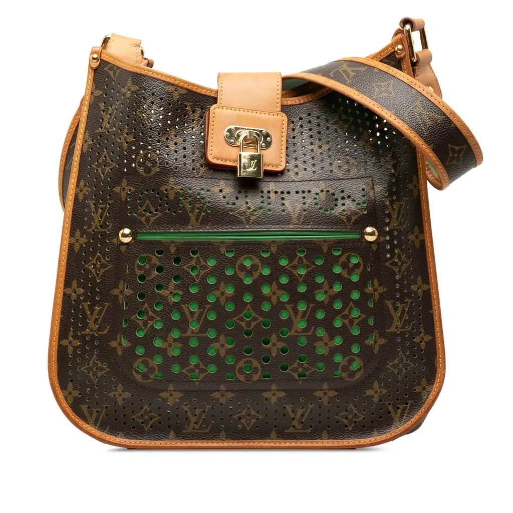 Louis Vuitton Monogram Musette Perforated Brown Very good - Front View