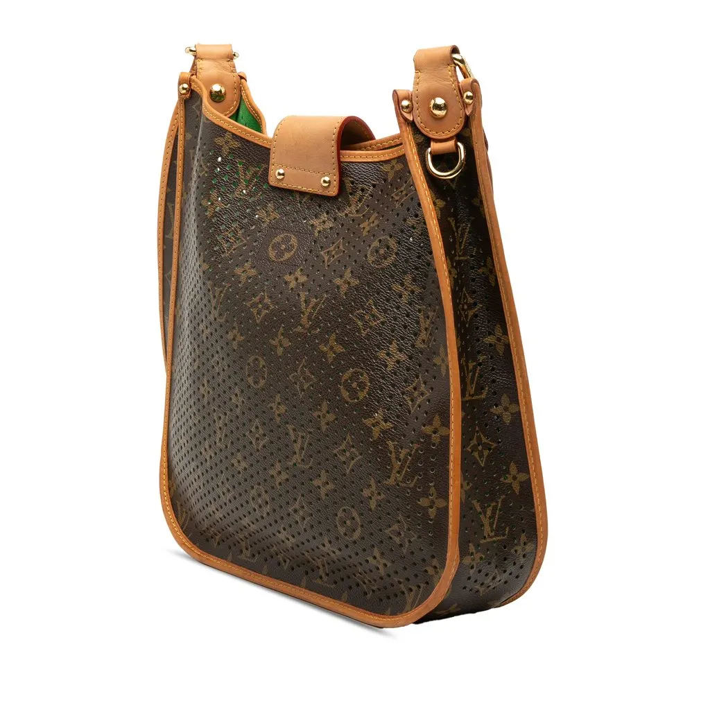 Louis Vuitton Monogram Musette Perforated Brown Very good - Back View