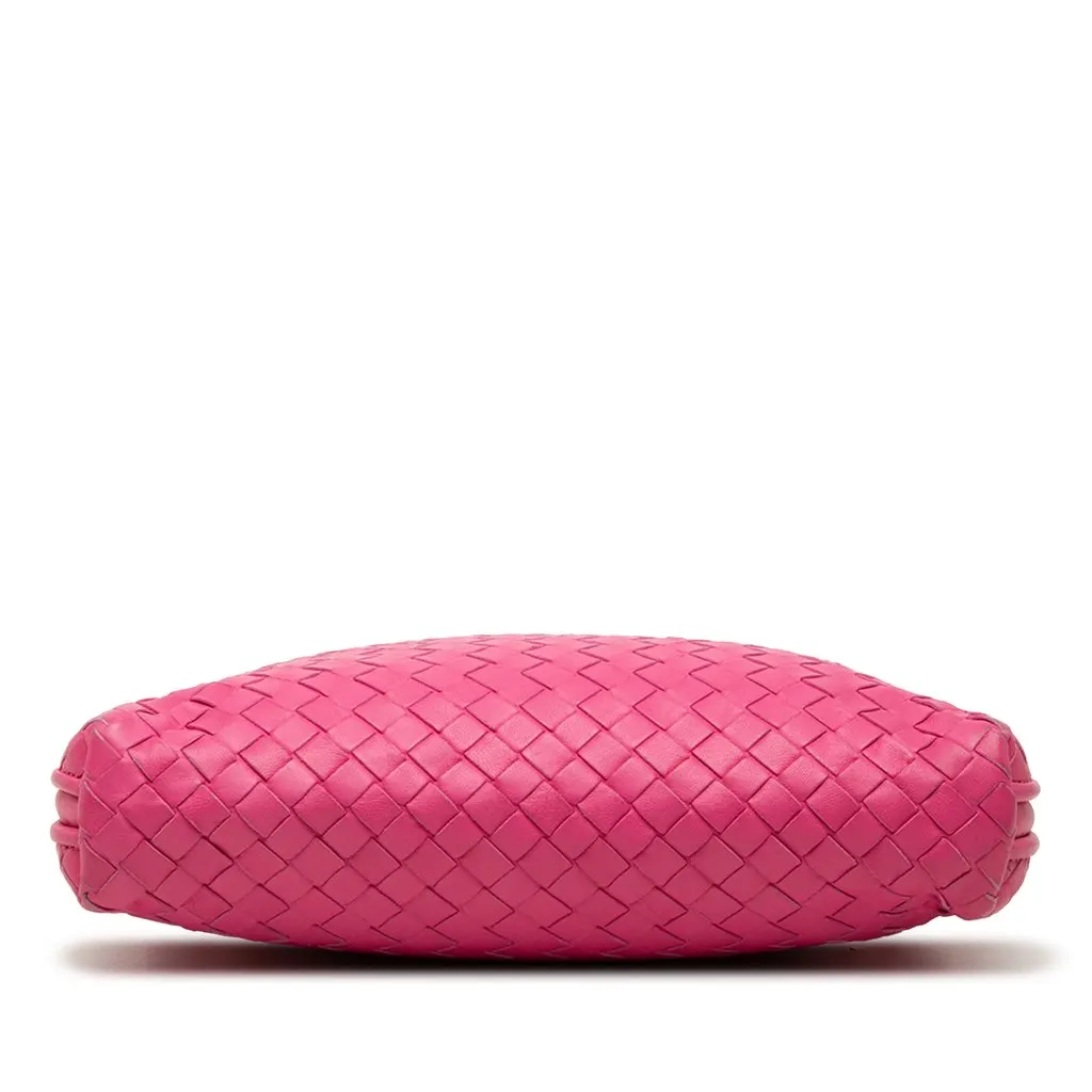 Bottega Veneta Nappa Intrecciato Nodini Crossbody Pink Leather Very good - Inside View