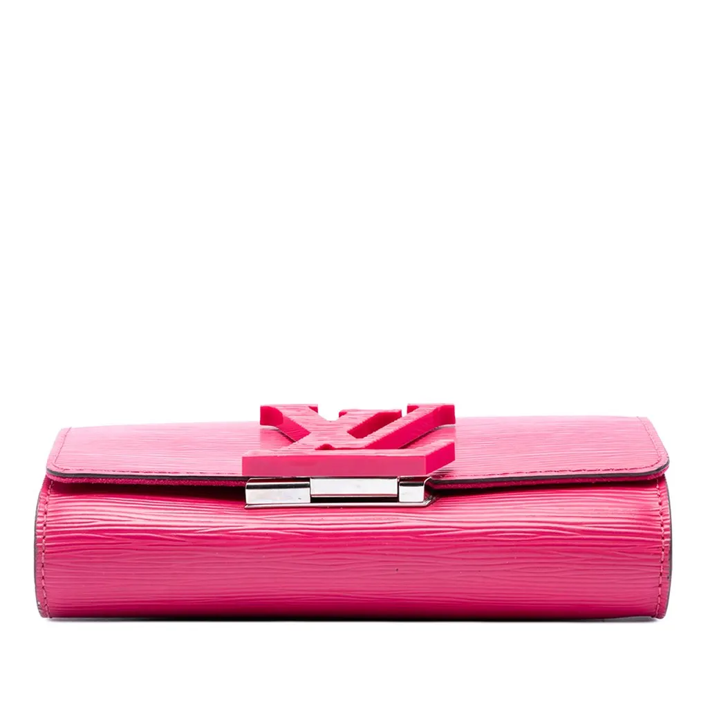 Louis Vuitton Epi Louise PM Pink Leather Very good - Inside View