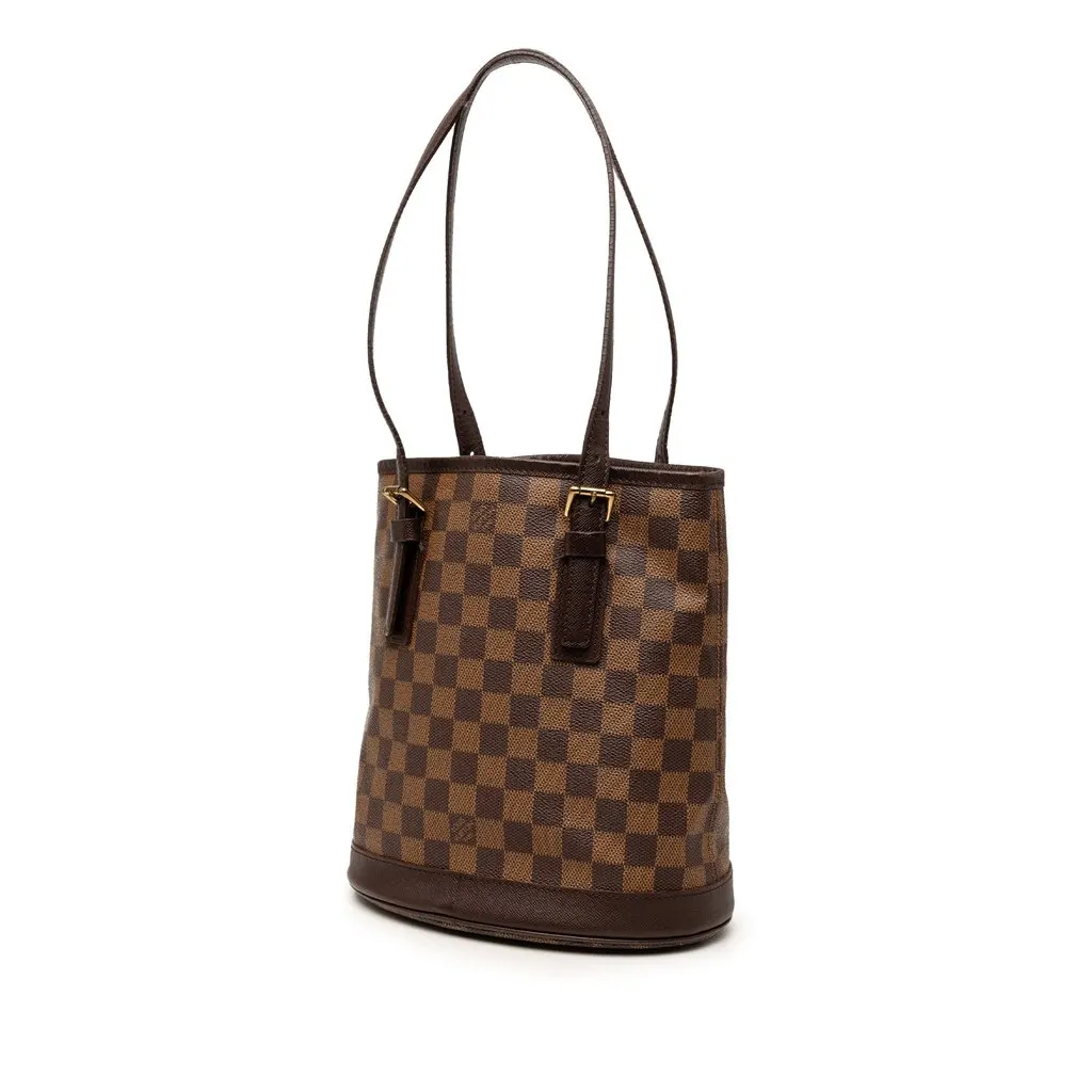 Louis Vuitton Damier Ebene Marais Brown Very good - Back View