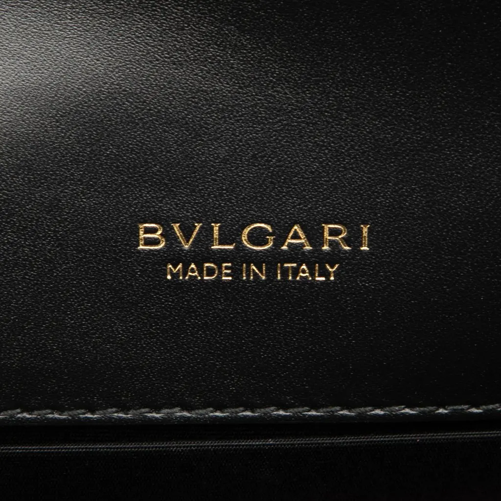 Bvlgari Patent Serpenti Forever Crossbody Pink Leather Very good - Box View
