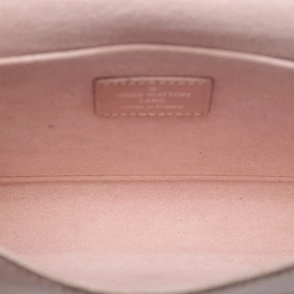 Louis Vuitton Epi Pochette Felicie Pink Leather Very good - Model View