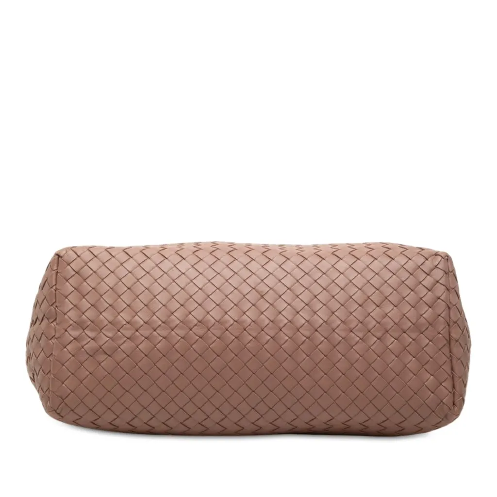 Bottega Veneta Medium Nappa Intrecciato Garda Tote Brown Leather Very good - Inside View