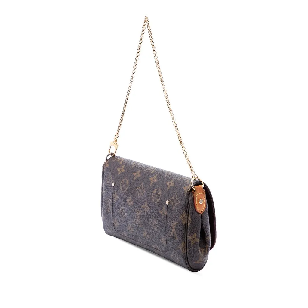 Louis Vuitton Monogram Favorite MM Brown Very good - Back View