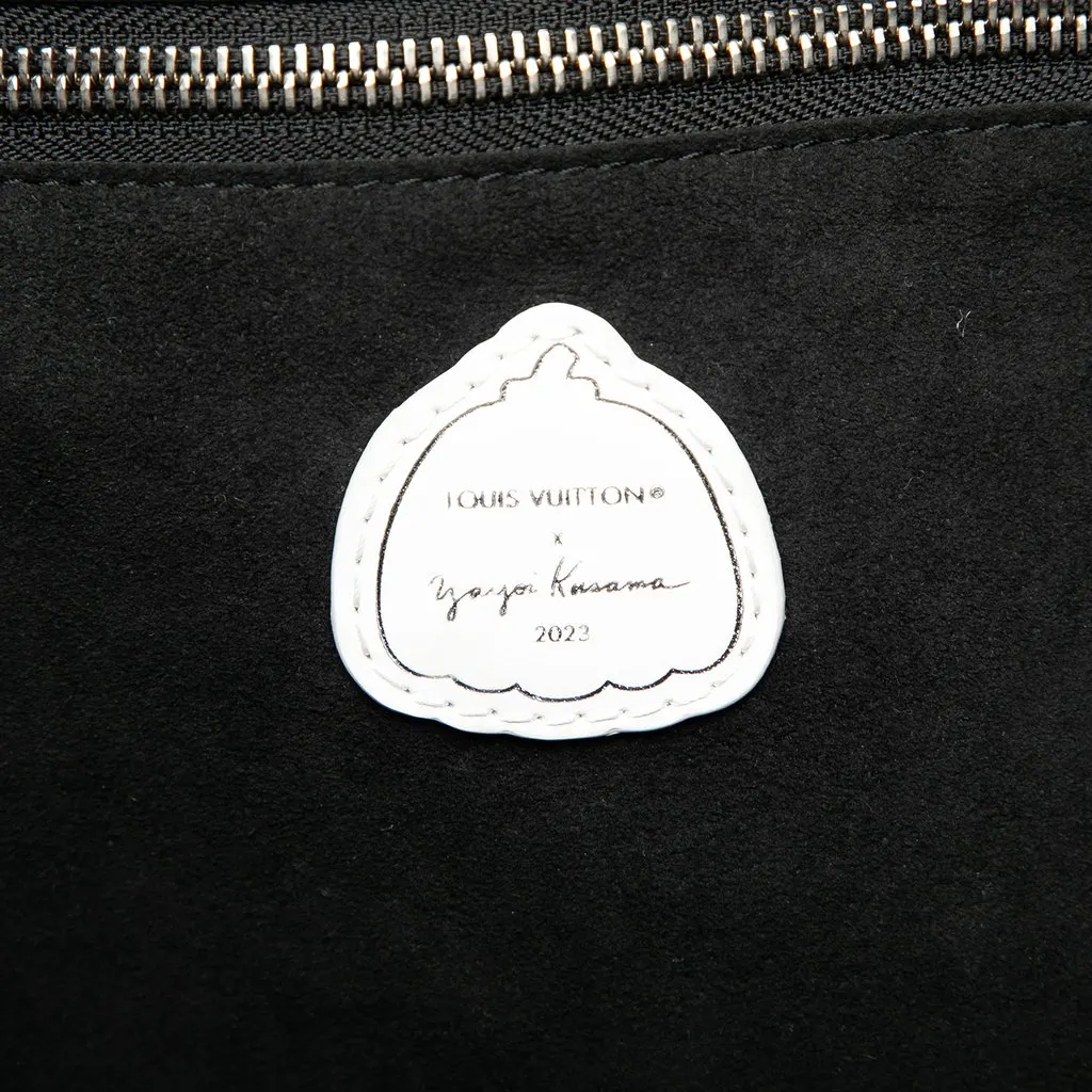 Louis Vuitton Yayoi Kusama Infinity Dots Monogram Empreinte Neverfull MM Black Leather Very good - Box View