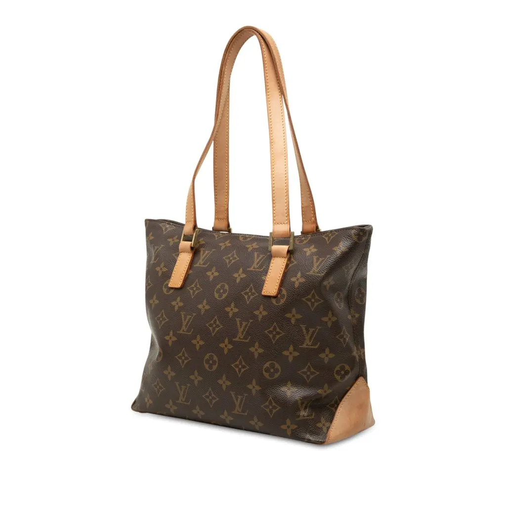 Louis Vuitton Monogram Cabas Piano Brown Very good - Back View