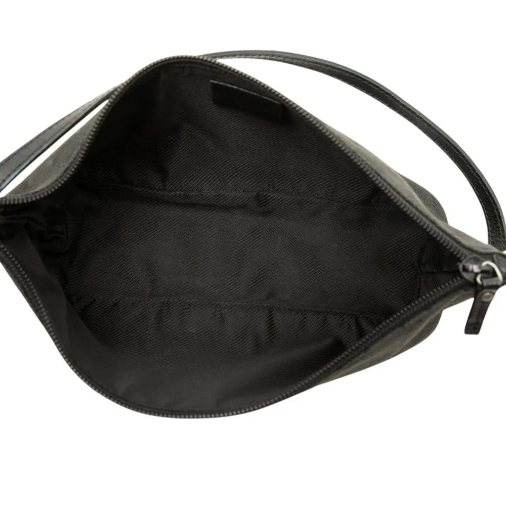 Gucci GG Canvas Boat Black Canvas Good - Model View