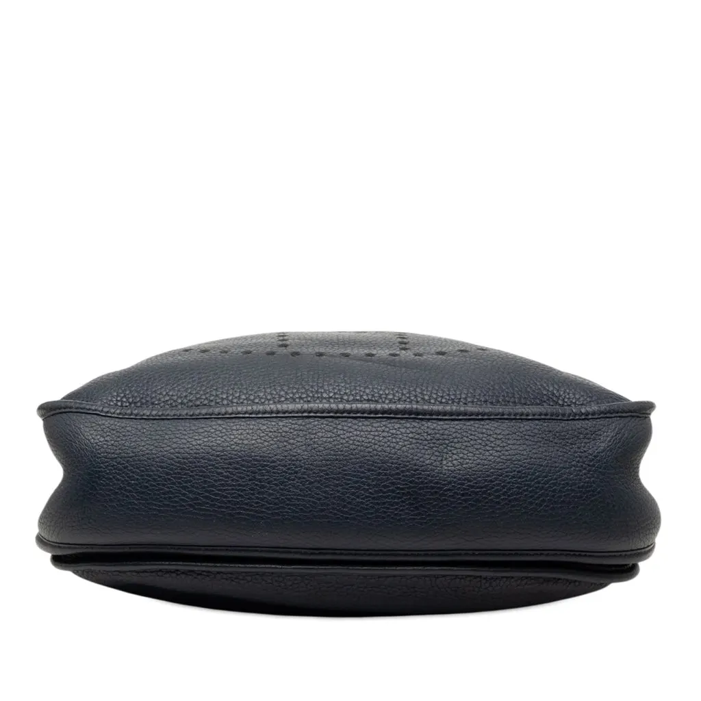 Hermès Clemence Evelyne III 29 Blue Leather Very good - Inside View