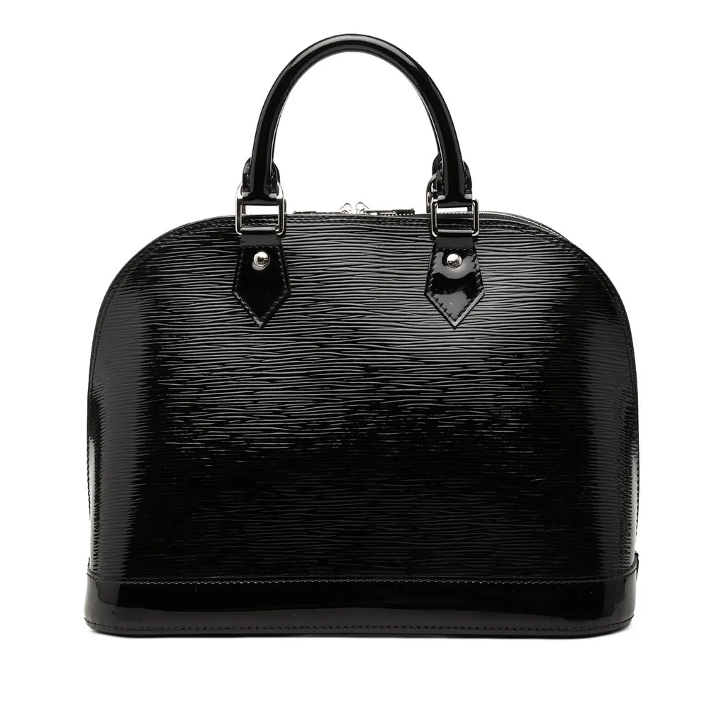 Louis Vuitton Electric Epi Alma PM Black Leather Very good - Front View