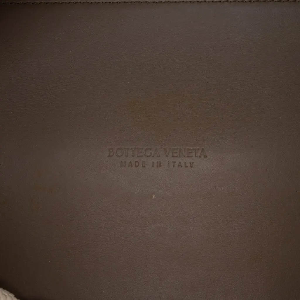 Bottega Veneta Large Calfskin Intrecciato Pinacoteca Tote Brown Leather Very good - Box View