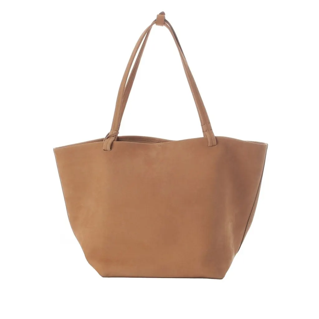 The Row Nubuck Park Tote Three Beige Leather Very good - Inside View