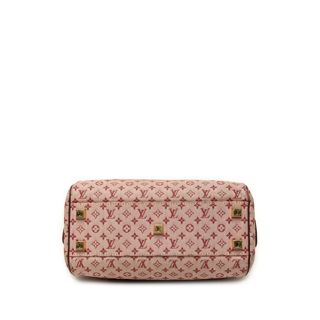 Louis Vuitton Monogram Mini Lin Josephine PM Red Canvas Good - Inside View