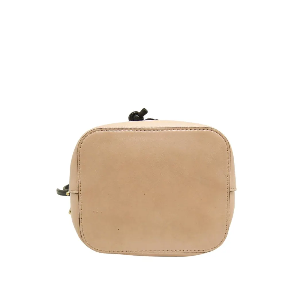 Fendi Mini Calfskin Mon Tresor Bucket Bag Brown Leather Very good - Inside View