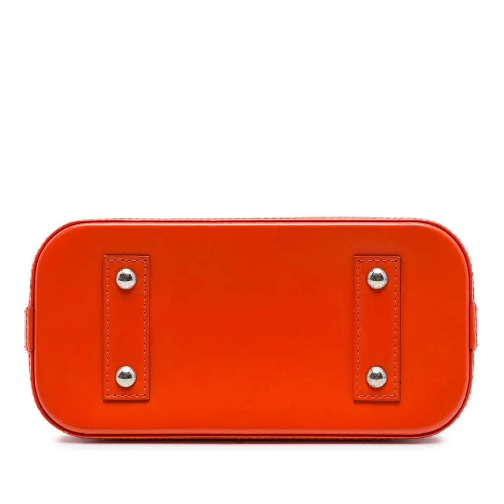 Louis Vuitton Epi Alma BB Orange Leather Very good - Inside View