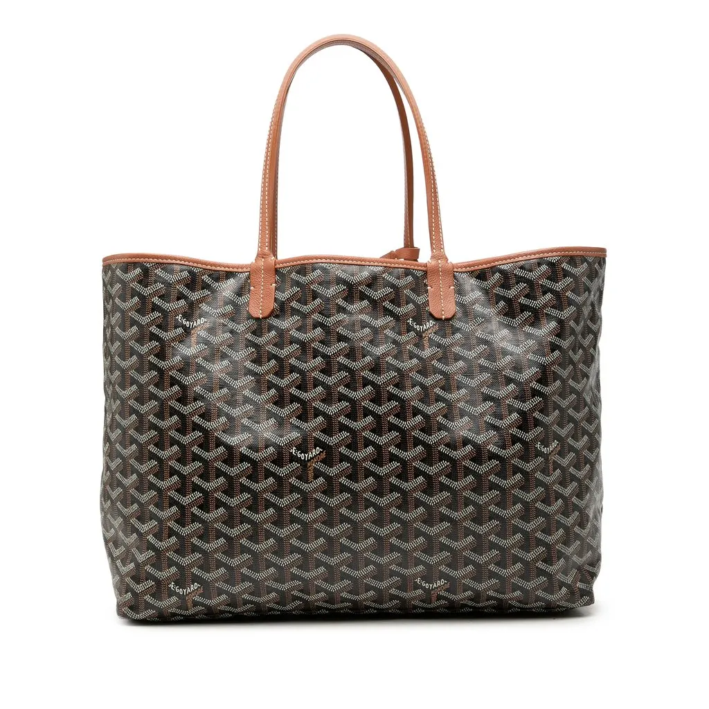 Goyard Goyardine Saint Louis PM Black Very good - Front View