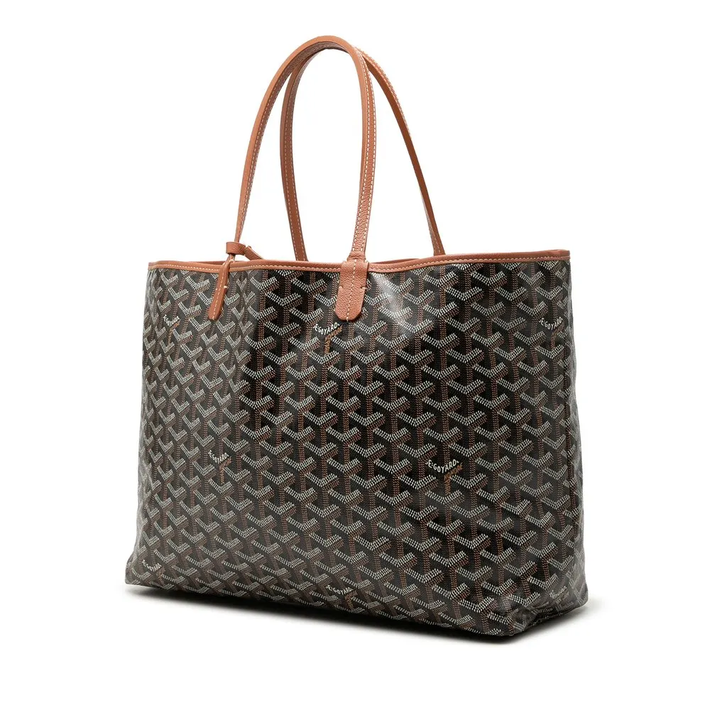 Goyard Goyardine Saint Louis PM Black Very good - Back View