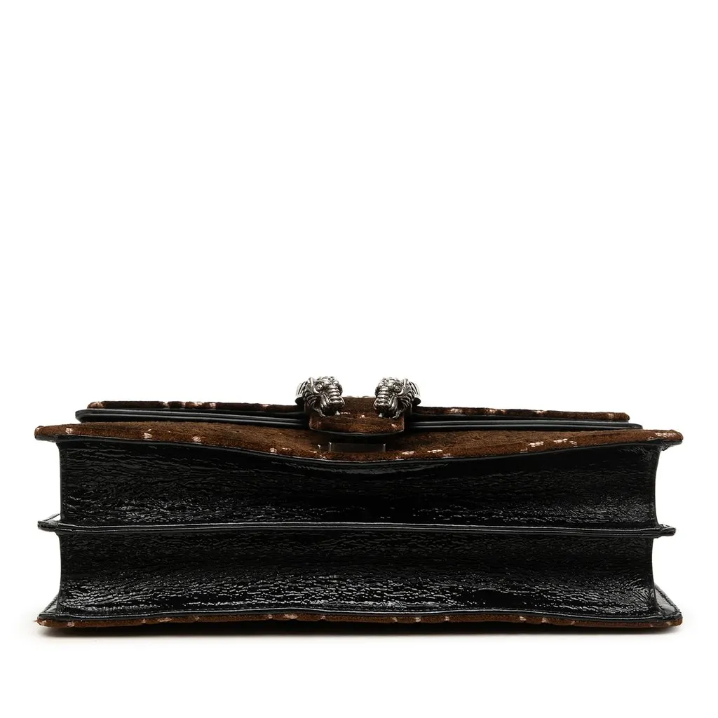 Gucci Medium GG Velvet Dionysus Shoulder Bag Brown Velvet Very good - Inside View