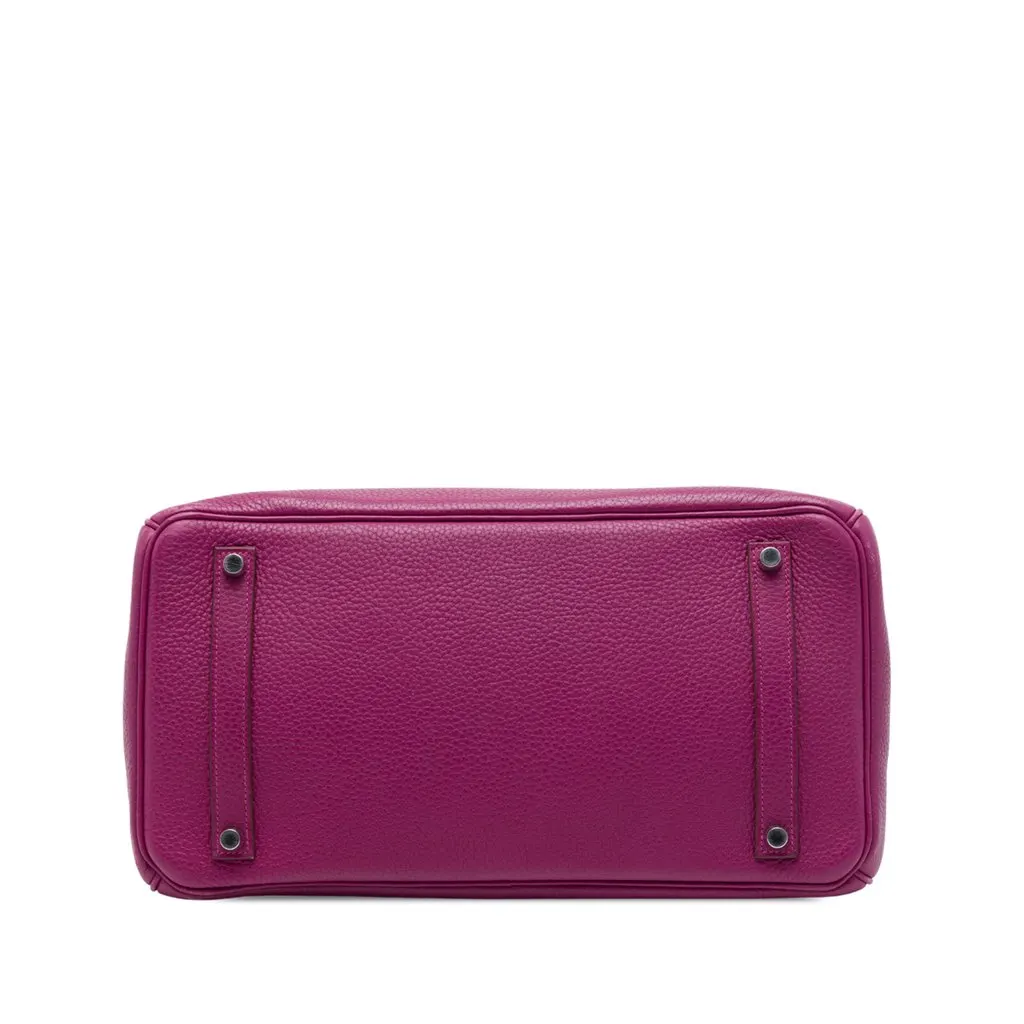 Hermès Togo Birkin Retourne 35 Purple Leather Very good - Inside View
