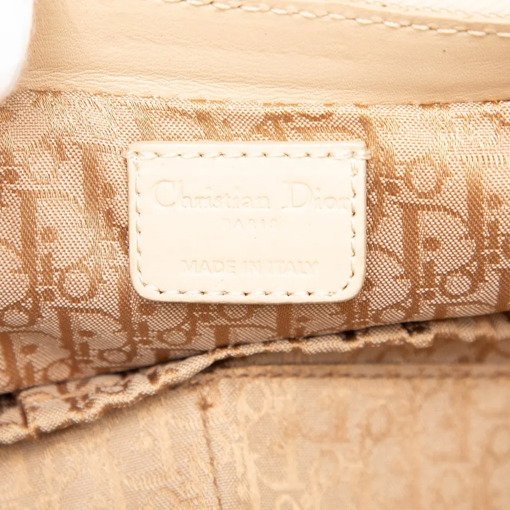 Dior Large Printed Canvas St Tropez Tote Brown Very good - Box View