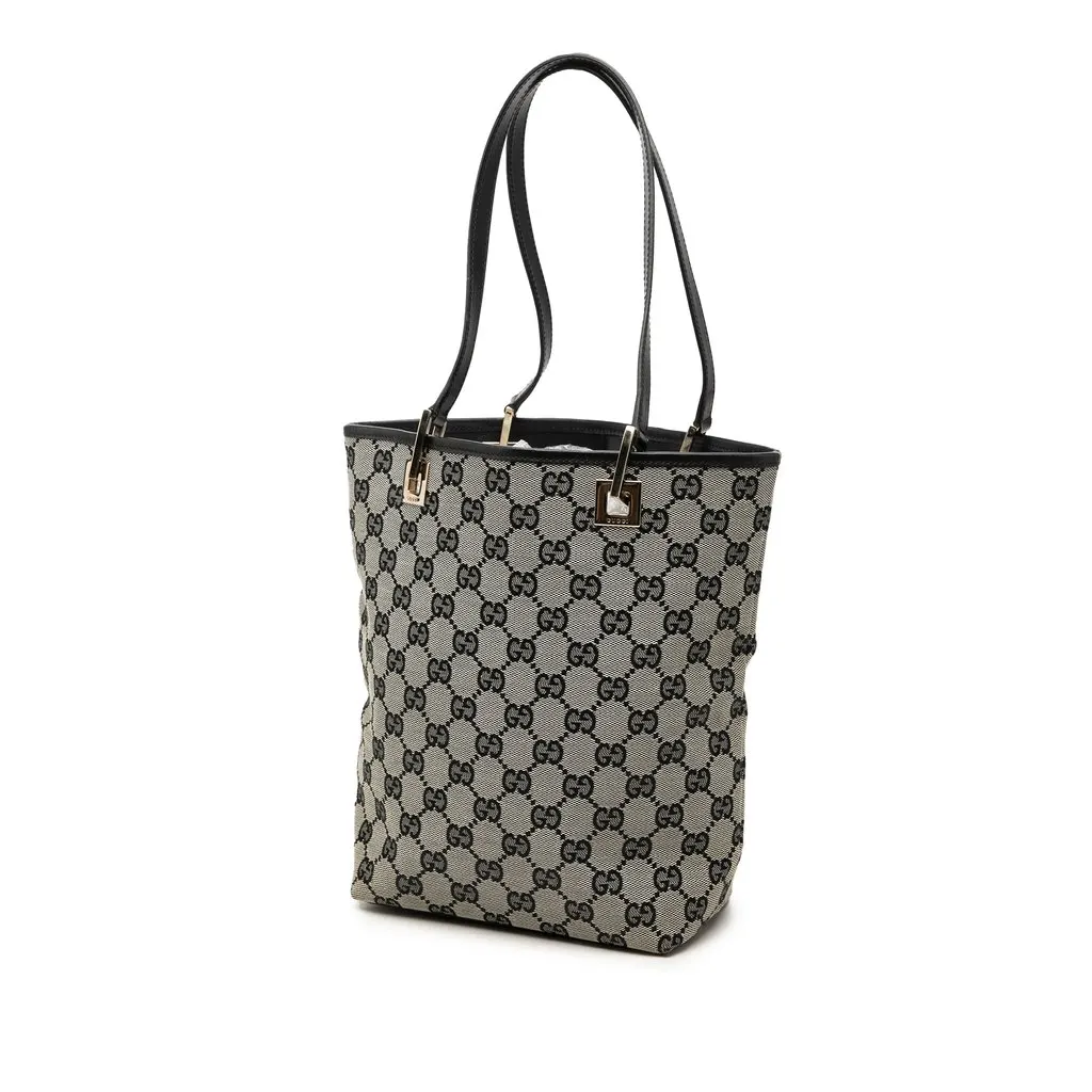 Gucci GG Canvas Tote Beige Very good - Back View