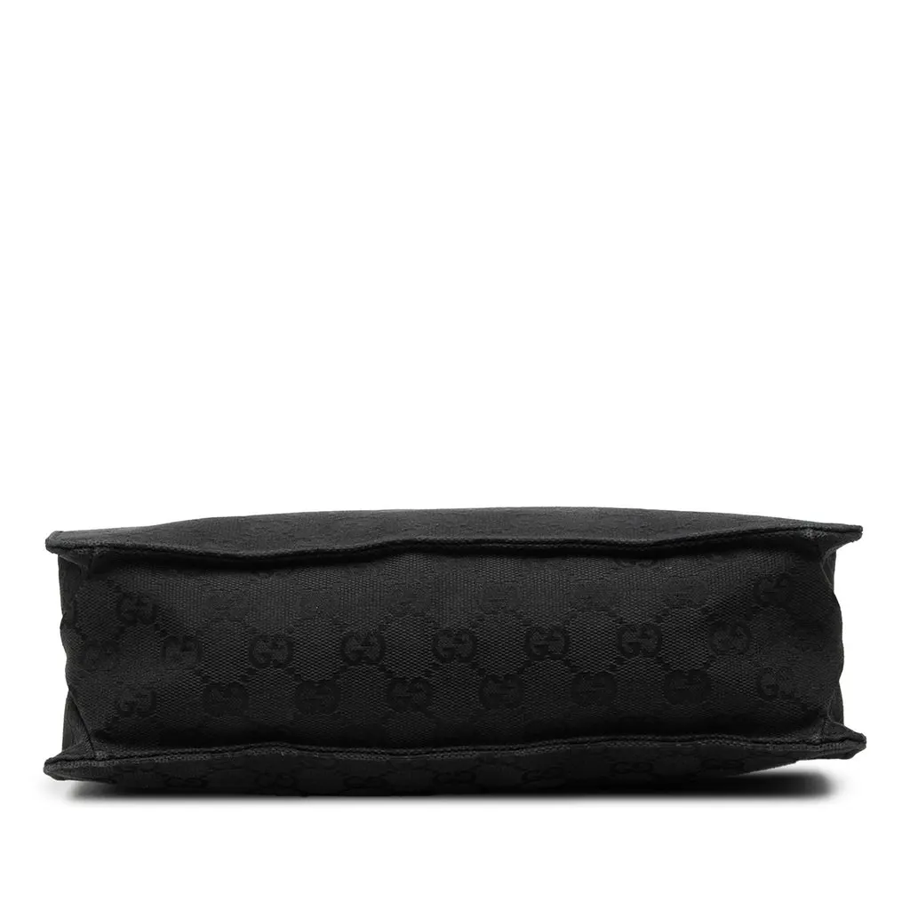 Gucci GG Canvas Eclipse Crossbody Black Canvas Very good - Inside View