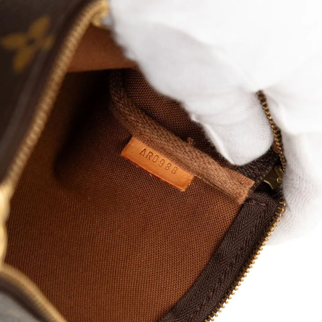 Louis Vuitton Monogram Pochette Accessoires Brown Very good - Box View