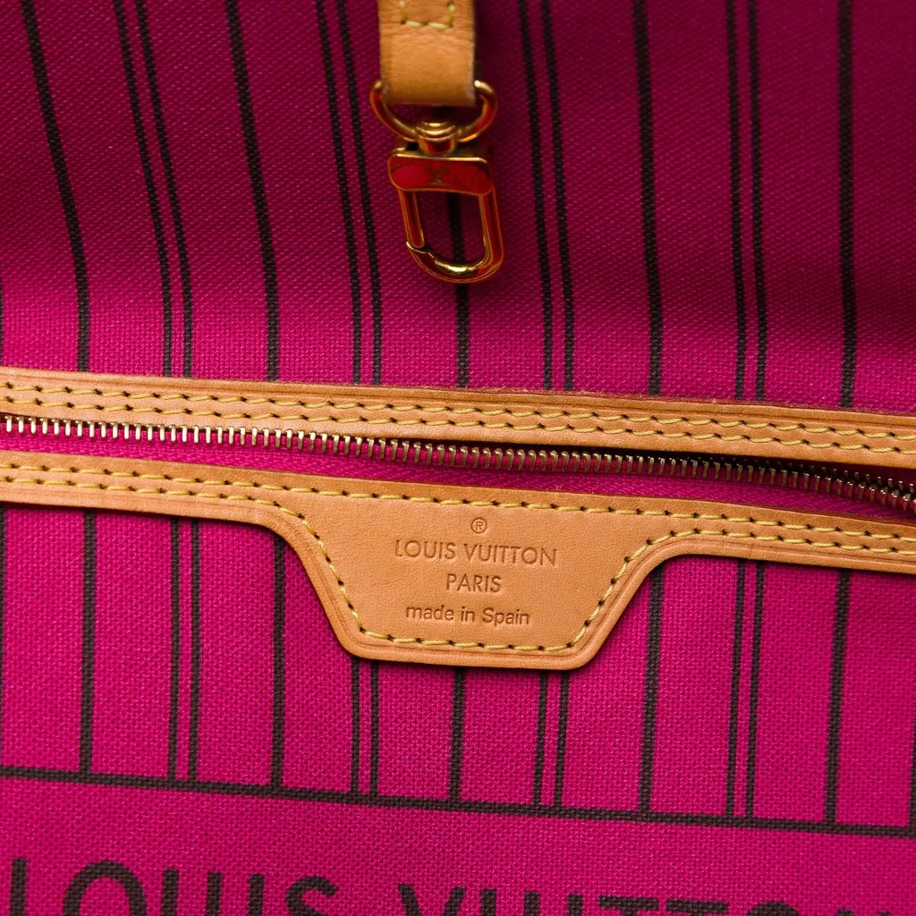 Louis Vuitton Monogram Neverfull MM Brown Canvas Very good - Box View