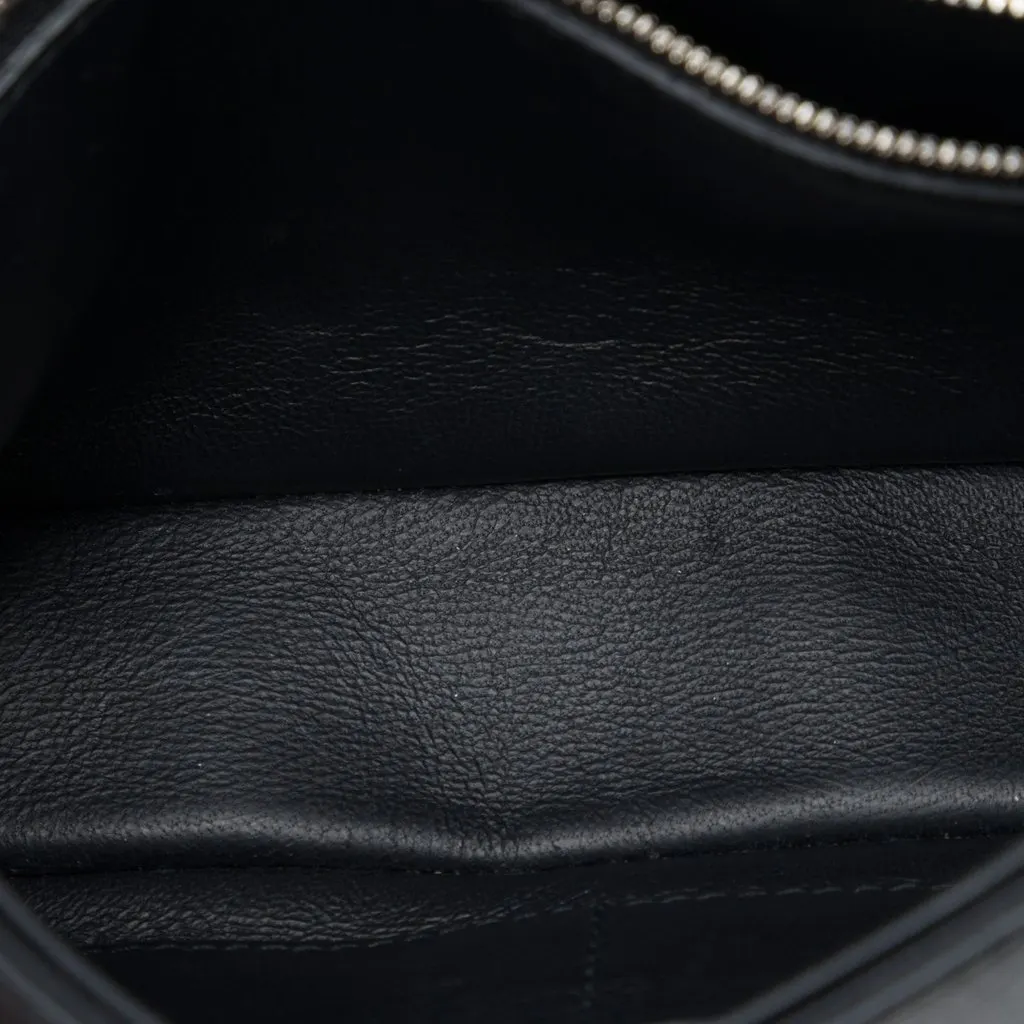 Balenciaga Leather Everyday Wallet on Chain Black Leather Very good - Model View