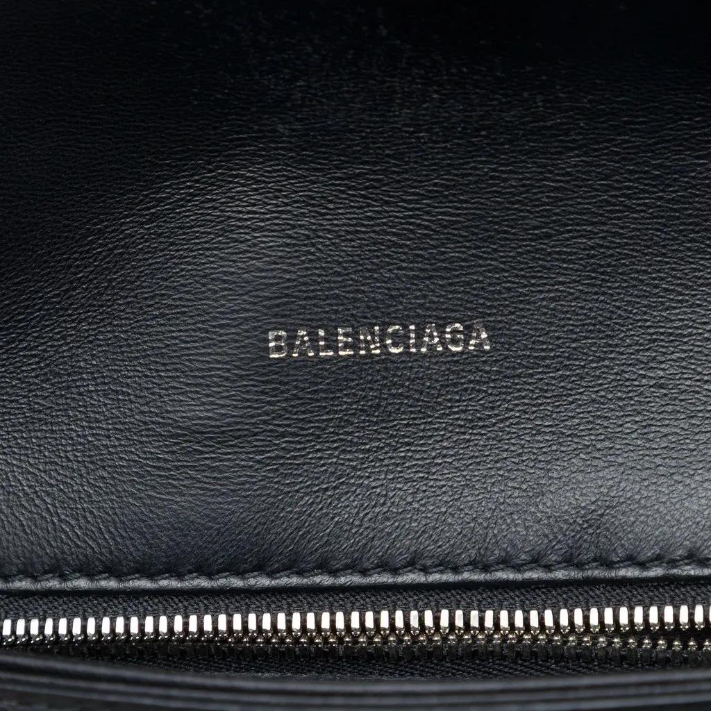 Balenciaga Leather Everyday Wallet on Chain Black Leather Very good - Box View