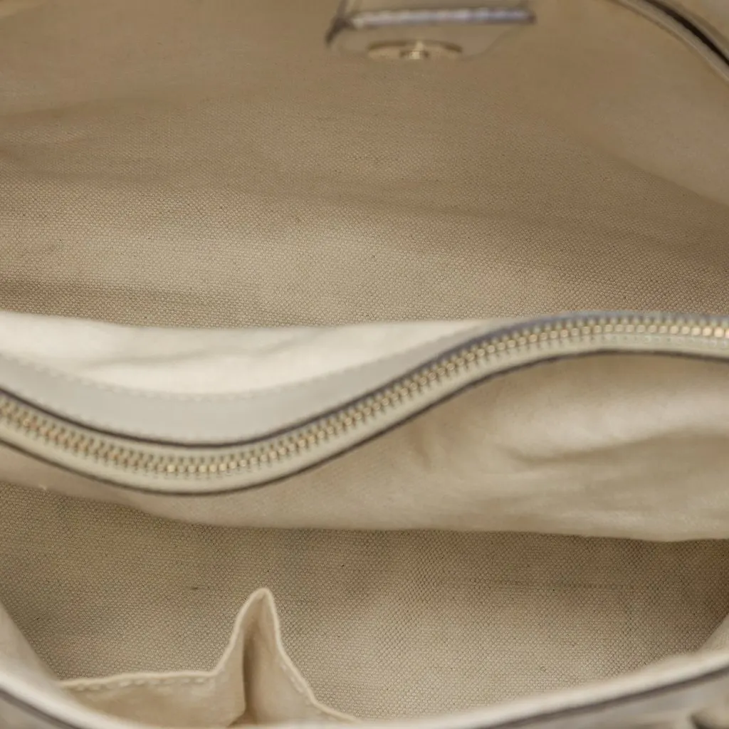 Gucci Guccissima Sukey Tote Brown Leather Very good - Model View