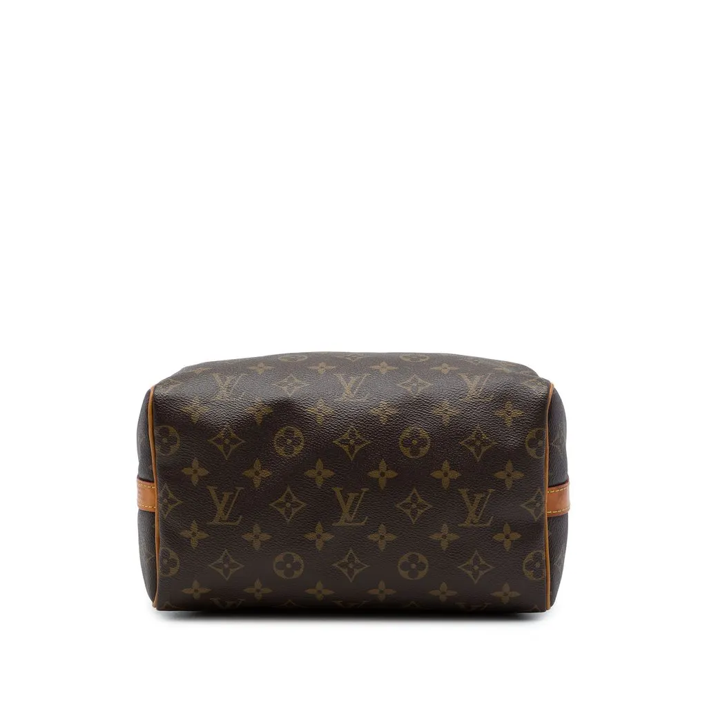 Louis Vuitton Monogram Speedy Bandouliere 25 Brown Canvas Good - Inside View